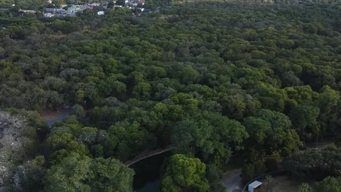 Brackenridge towards the river Stock Footage 290819426