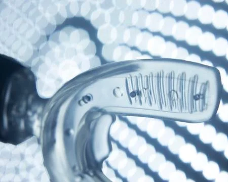 Bracket dental aligner accelerator Stock Photos