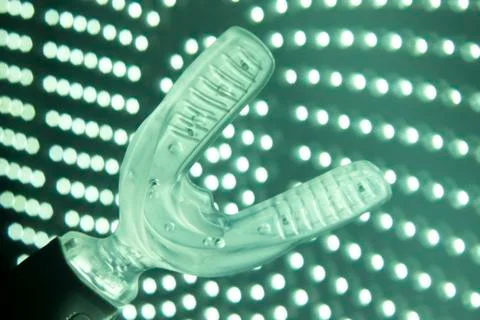 Bracket dental aligner accelerator Stock Photos