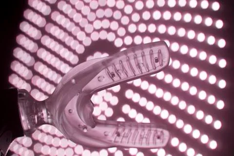 Bracket dental aligner accelerator Stock-Fotos