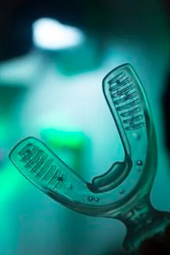 Bracket dental aligner accelerator Stock Photos