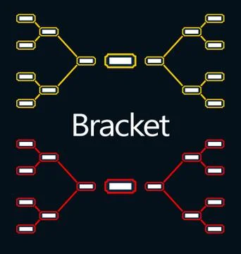 Bracket for sports Ilustração Stock