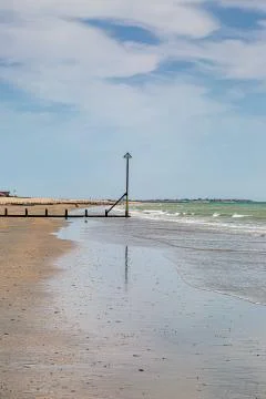 Bracklesham Bay Stock Photos