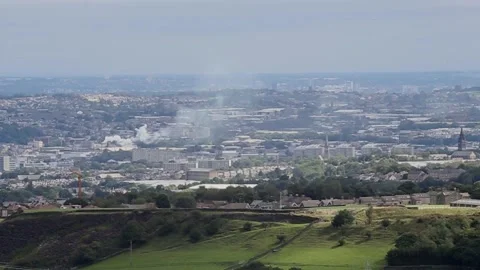 Bradford Skyline 2 Stock Footage 141125616