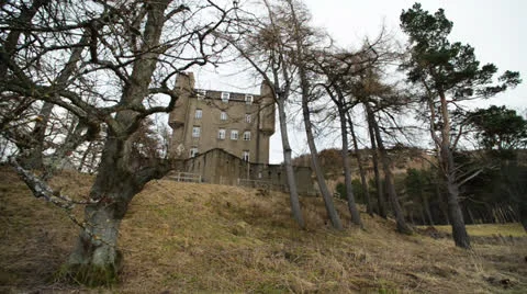 Braemar Castle Video stock 23609806