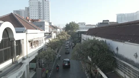 Braga Street Video stock 297653726