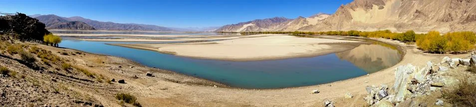 Brahmaputra river Stock Photos