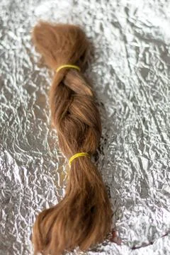 Braid hairstyle. Stock Photos