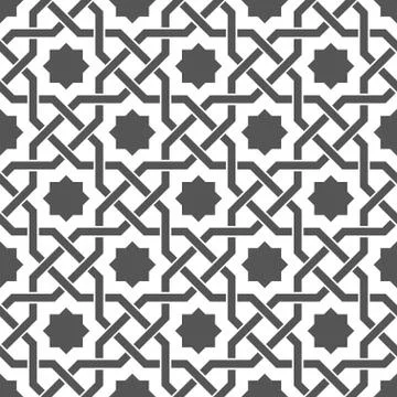 Braid pattern, seamless vector background Stock Illustration