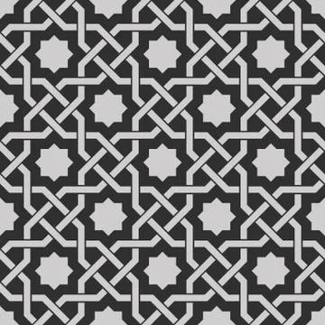 Braid pattern, seamless vector background Stock Illustration