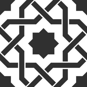 Braid pattern, seamless vector background Stock Illustration