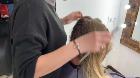 Braid weave. Stock Footage 107986838