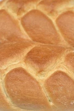 Braided Bread Roll Texture Stock Photos