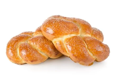Braided buns Stock Photos