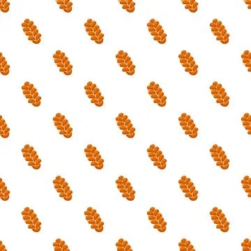 Braided challah loaves forming a repeating food background Stock Illustration