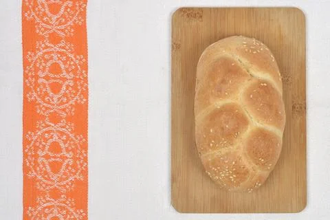 Braided Roll on Board Foto stock