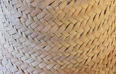 Braided Straw Texture Stock Photos