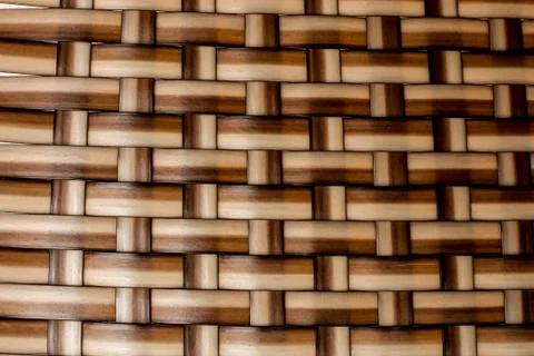 Braided straw texture Stock Photos