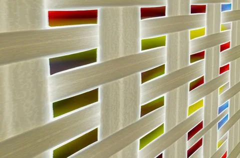 Braided structure, texture on colored background Stock Illustration