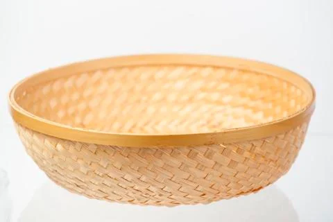 Braiding small basket Stock Photos