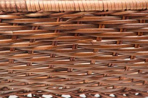 Braiding small basket Stock Photos