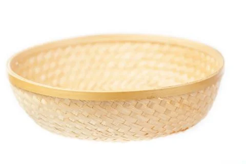 Braiding small basket Stock Photos