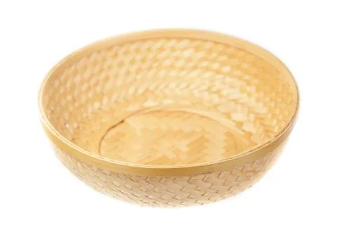Braiding small basket Stock Photos