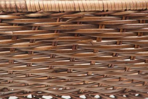 Braiding small basket Stock Photos