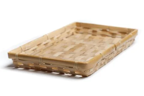 Braiding small basket Stock Photos