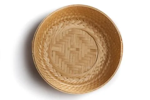 Braiding small basket Stock Photos