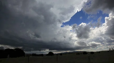 Braidwood Supercell Timelapse Stock Footage 40691299