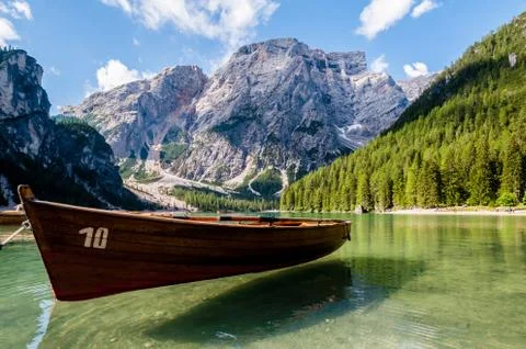 Braies Stockfoto's