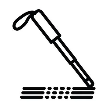 Braille communication for the blind Illustrazione stock