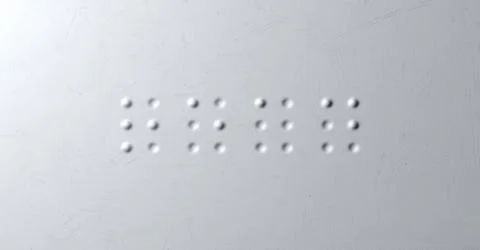 Braille concept read Illustrazione stock