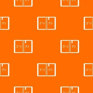 Braille pattern seamless Illustrazione stock