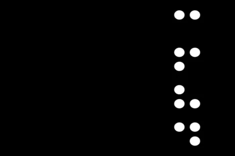 Braille Scan Stock Footage 138190