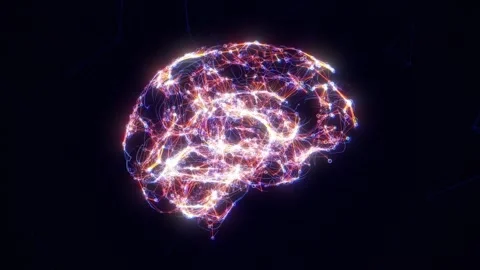 Brain Abstract Plexus Data Intelligence Stock Footage 291223476
