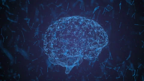 Brain animation, data mining, in-depth study of modern computer technology. The Stock Footage 101097083