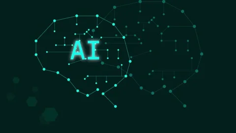 Brain artificial intelligence ai computational systems data information Stock Footage 303291702