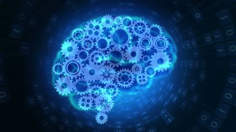 Brain Artificial Intelligence Stock Footage 92272778