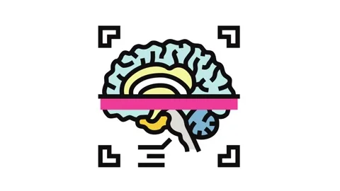 Brain biometric scanner Stock Footage 326113732