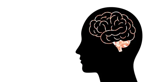 Brain blank fatigue Stock Footage 324773757