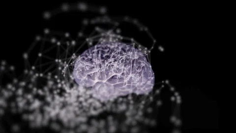 Brain Blur Stock Footage 72127983