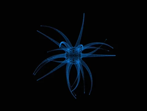 Brain cell plexus Stock Footage 153700888