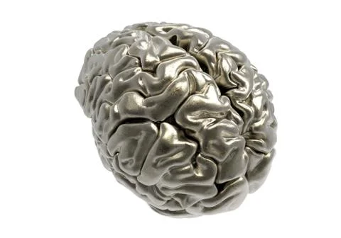 Brain with clipping mask Stock Illustration