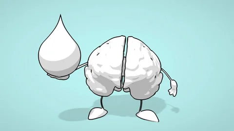 Brain - computer animation | Stock Video | Pond5