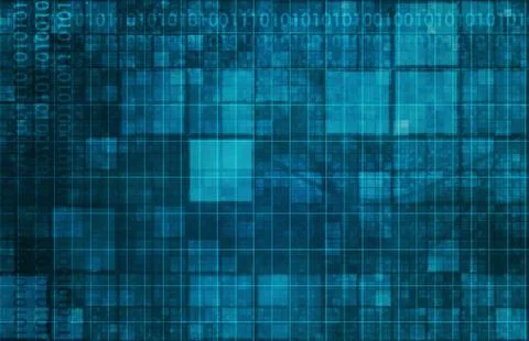 Brain computer interface Illustrazione stock