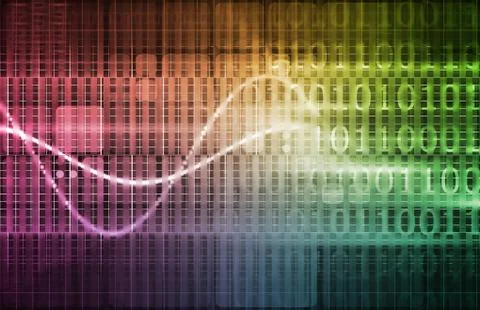 Brain computer interface Stock Illustration