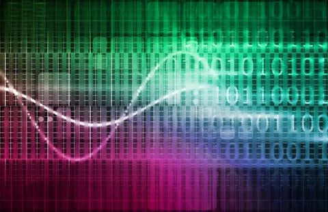 Brain Computer Interface Stock Illustration