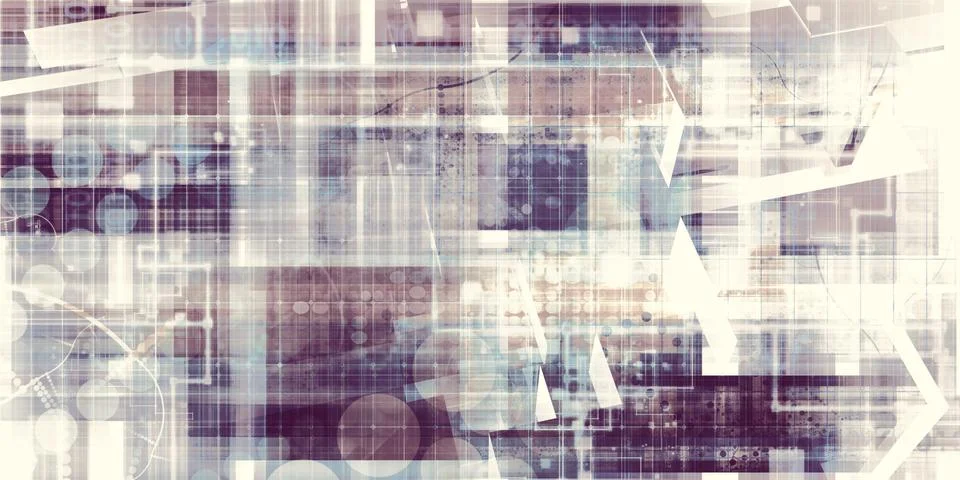 Brain Computer Interface Stock Illustration